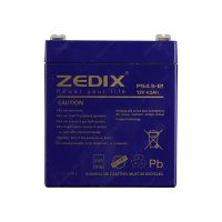 باتری12ولت 4.5 آمپر برند ZEDIX 2022